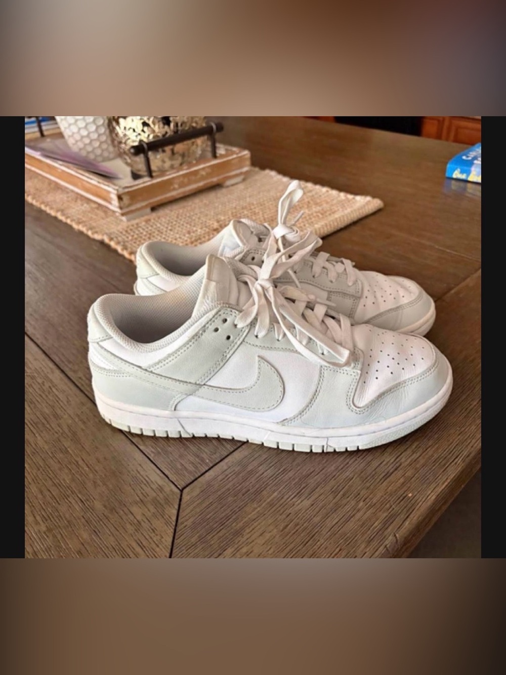 Nike Women’s White Low-Top Sneakers - Classic Leather Trainers
